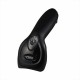 Cino FuzzyScan F560 RS232 noir - Douchette lecteur code barres 1D RS. Port série. IP41. Léger. Barecode