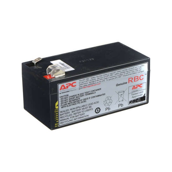 Batteria Al Piombo-gel 12V 7,2Ah Per UPS APC Smart-UPS SC 1000-2U, Ricambio Compatto Con Faston 6,4 Mm