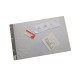Pochette de numérisation A4 plastique transparente. Etui protection pour documents scanners. Spécial tickets, notes, reçus. Prot