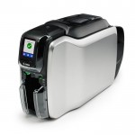 Imprimante badges et cartes plastiques Zebra ZC300 ETH+USB - Encodage piste magnétique