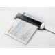MobileOffice S410 - Scanner nomade ou comptoir 6 ppm USB autoalimenté simple face à avalement. Idéal soins à domicile, nomades