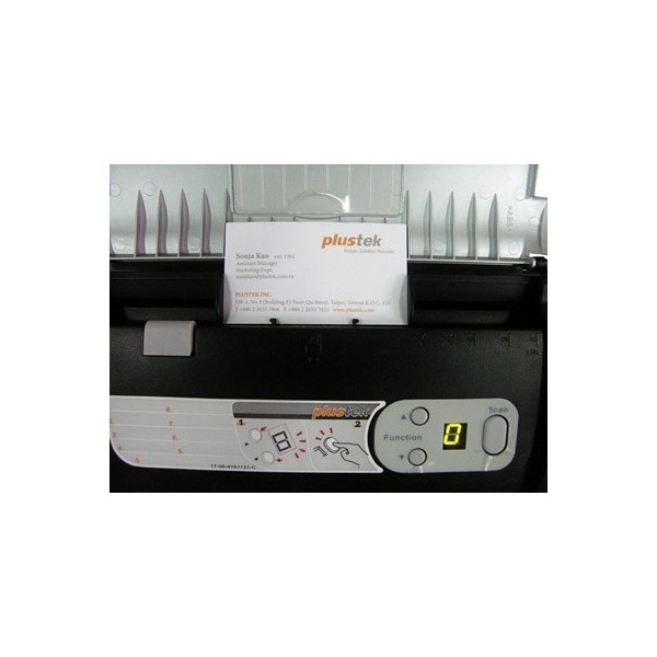 Scanner de comptoir Plustek MobileOffice D30 pharmacie recto verso USB