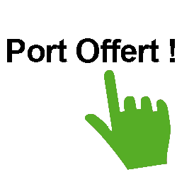 Frais de ports offert sur ce produit