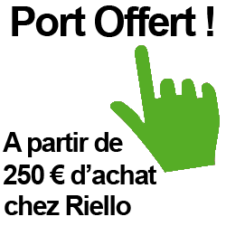 Frais de ports offert sur les onduleurs Riello iDialog à partir de 250 € d'achats